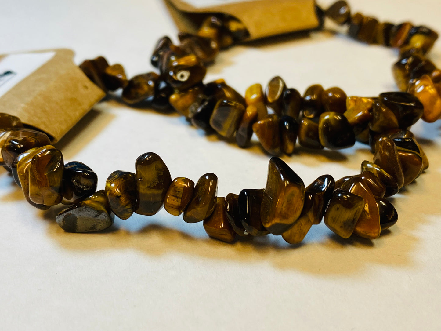 Tigers Eye Chip Bracelet