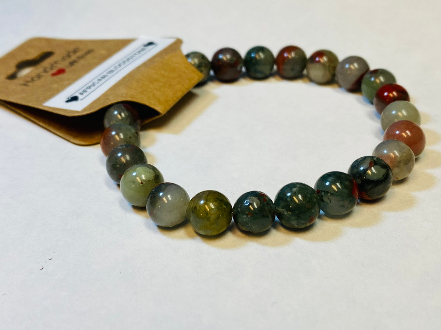 African Bloodstone Bracelet