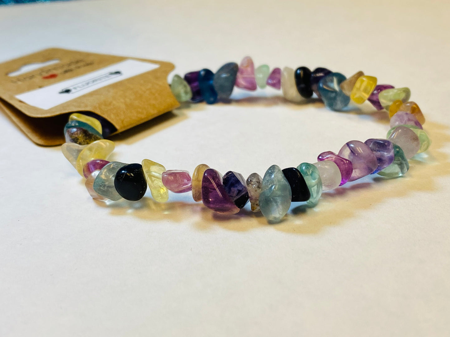 Fluorite Chip Bracelet