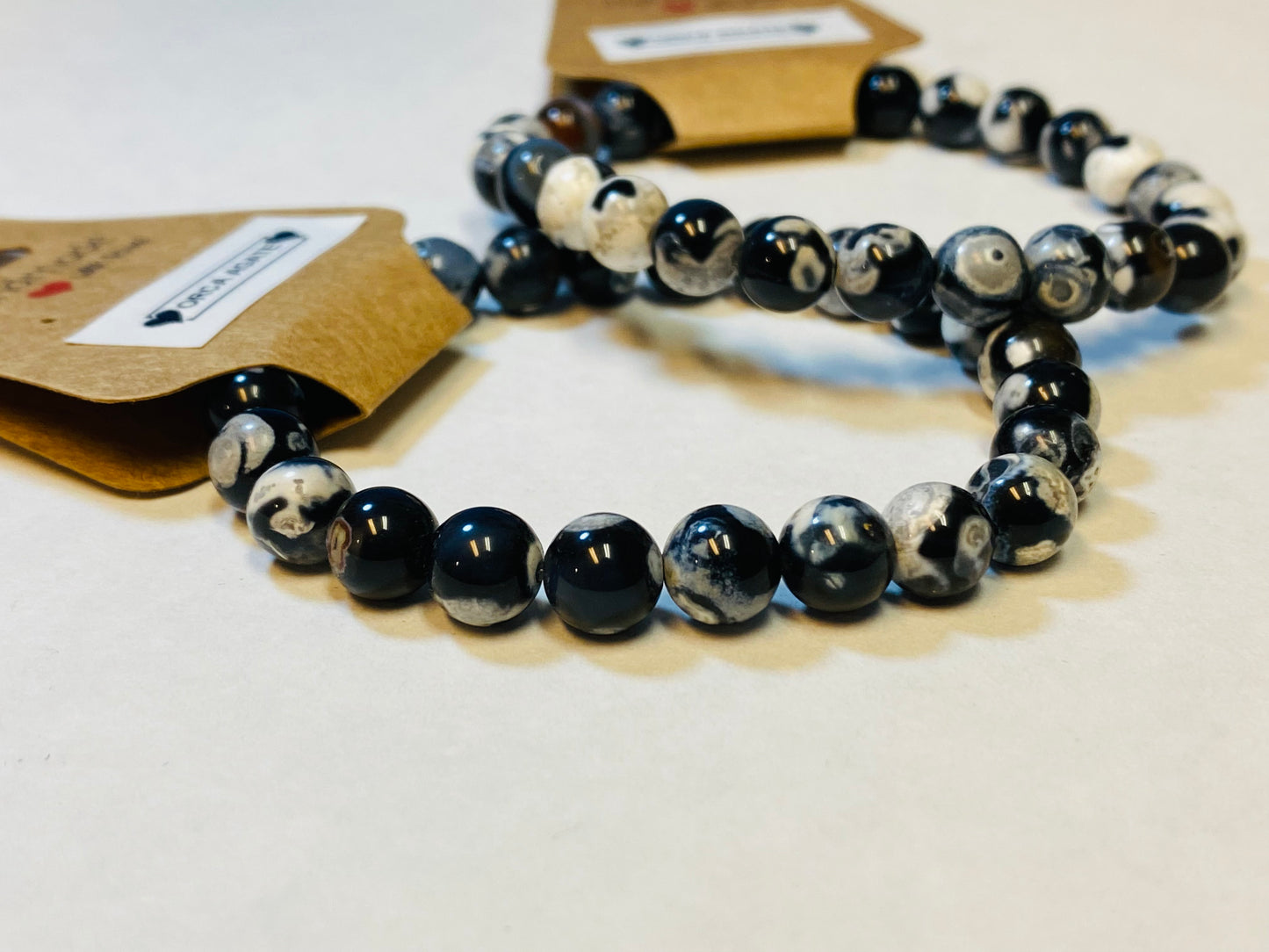 Orca Agate Bracelet