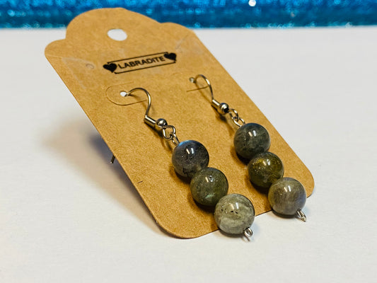 Labradorite Earrings