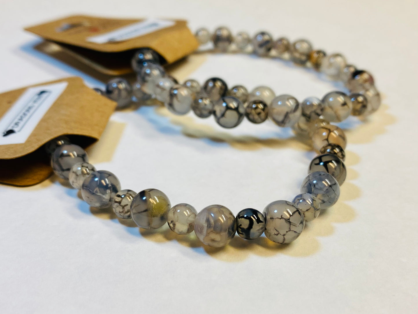 Dragons Vein Bracelet Large and small bead