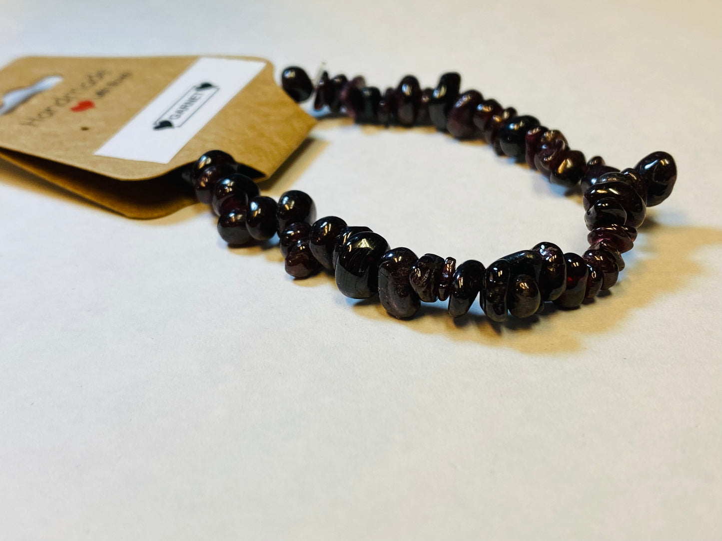 Garnet Chip Bracelet