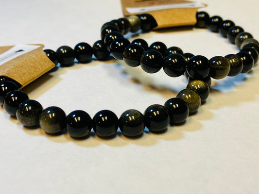 Golden Obsidian Bracelet