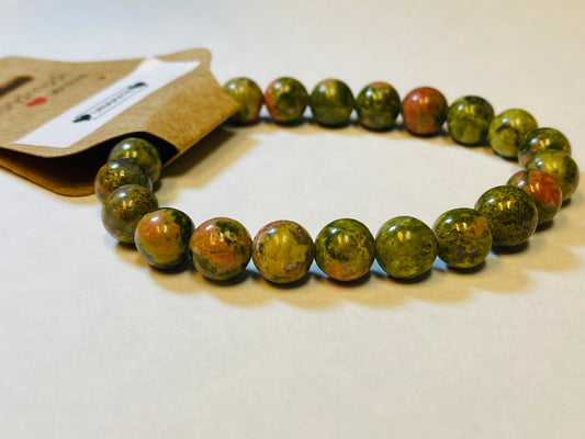 Unakite Bracelet