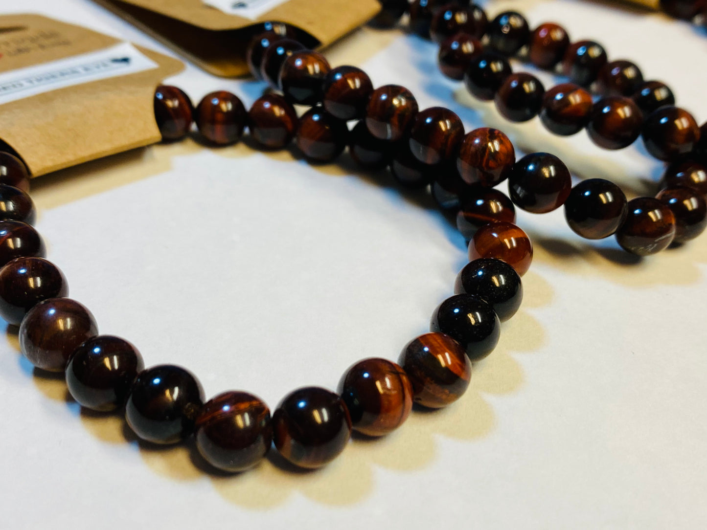 Red Tigers Eye Bracelet