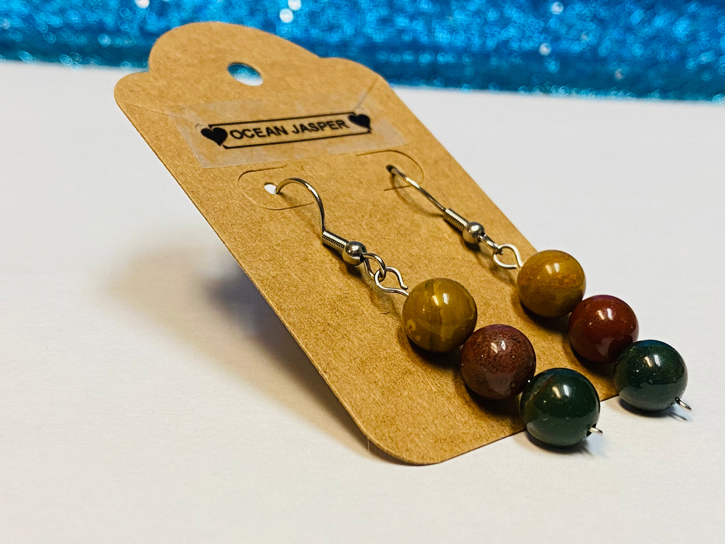 Ocean Jasper Earrings