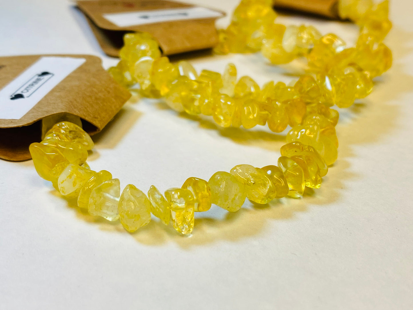Citrine Chip Bracelet