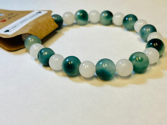 Fancy Green Jasper Bracelet